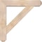 Ekena Millwork Traditional Craftsman Smooth Bracket w/ Offset Brace, Douglas Fir, 7 1/2"W x 38"D x 38"H BKT0806X38X38TRA04SDF - alternate 3